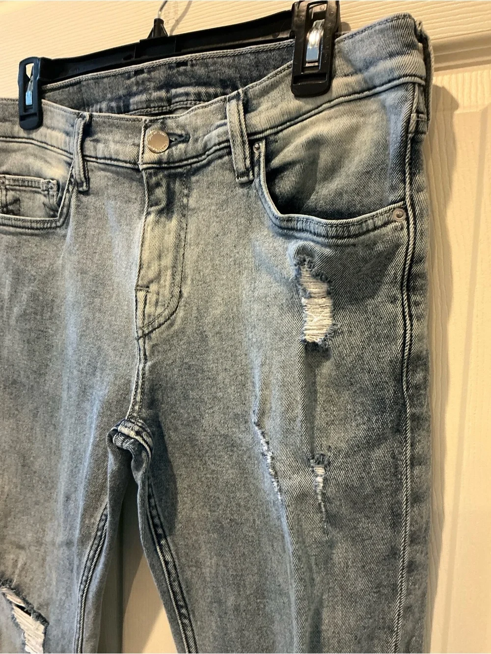 True Religion Mens Streetwear Festival Ultra Skinny Fit Jean Med Wash Size 30